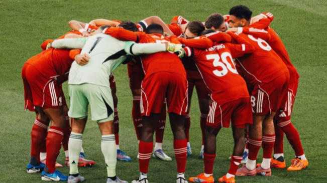 Skuad Liverpool. [Instagram]